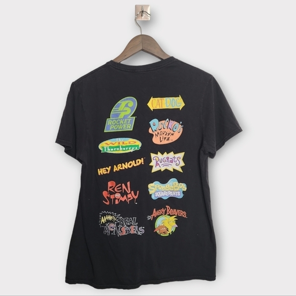 Nickelodeon 90s Cartoon Favorites Graphic T-Shirt M - Picture 4 of 5